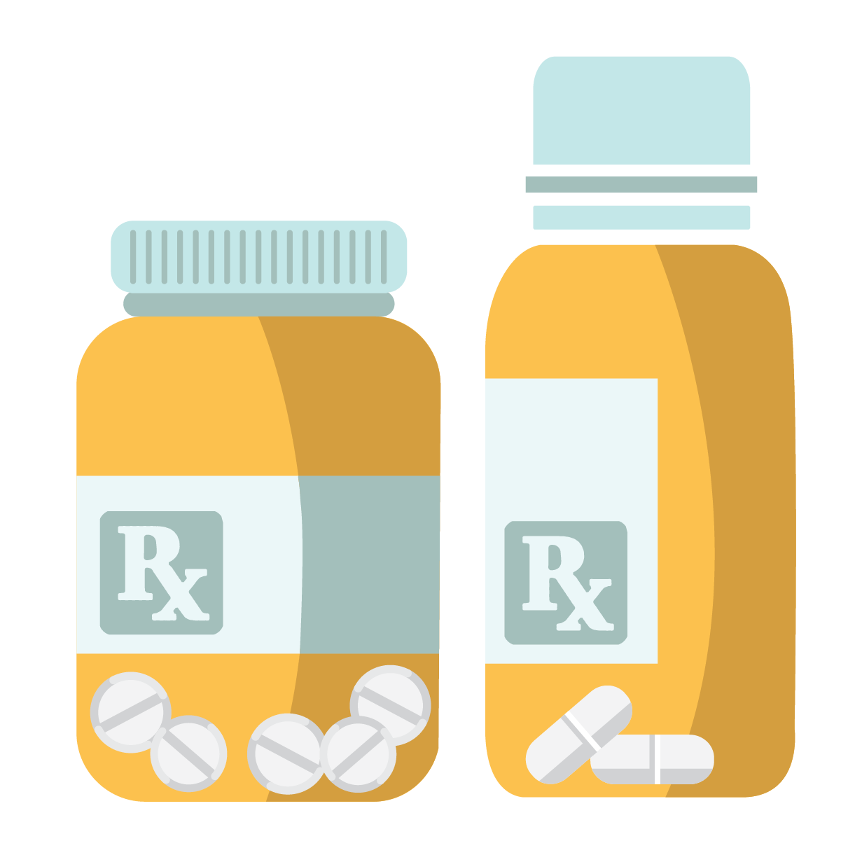 Prescription bottles